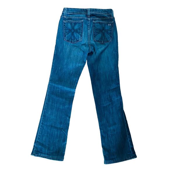 Habitual Kimberly New Wave Blue Bootcut Jeans, Sz 27 - Picture 8 of 10
